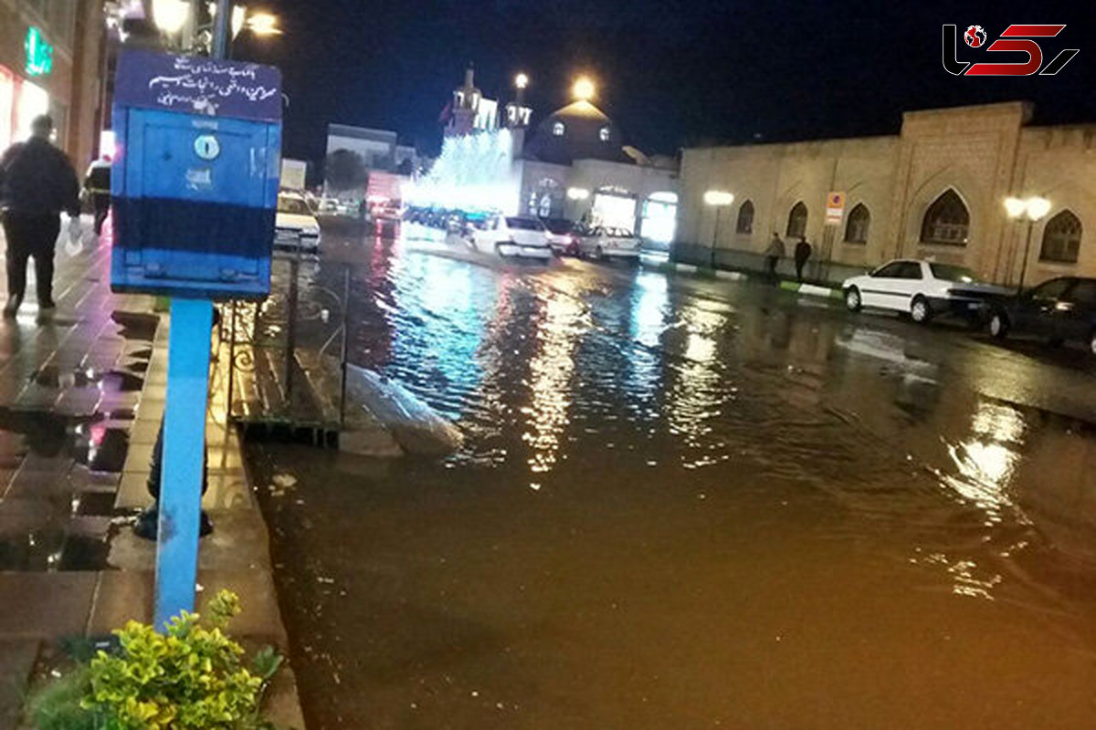 ۷ منزل مسکونی در اردبیل دچار آب‌گرفتگی شد/محاصره عشایر با کولاک