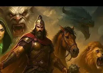 فیلم /نگاهی به انیمیشنی تماشایی از 7 خان رستم ،شاهکار شاهنامه فردوسی/ از نبرد حماسی با شیر و اژدها تا رسیدن به سرزمین سرسبز مازندران