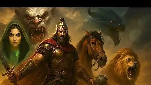 نگاهی به انیمیشنی تماشایی از 7 خان رستم ،شاهکار شاهنامه فردوسی/ از نبرد حماسی با شیر و اژدها تا رسیدن به سرزمین سرسبز مازندران