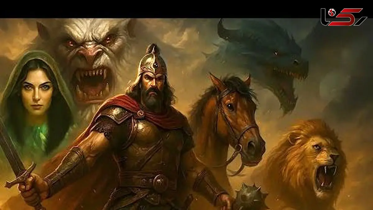 فیلم /نگاهی به انیمیشنی تماشایی از 7 خان رستم ،شاهکار شاهنامه فردوسی/ از نبرد حماسی با شیر و اژدها تا رسیدن به سرزمین سرسبز مازندران