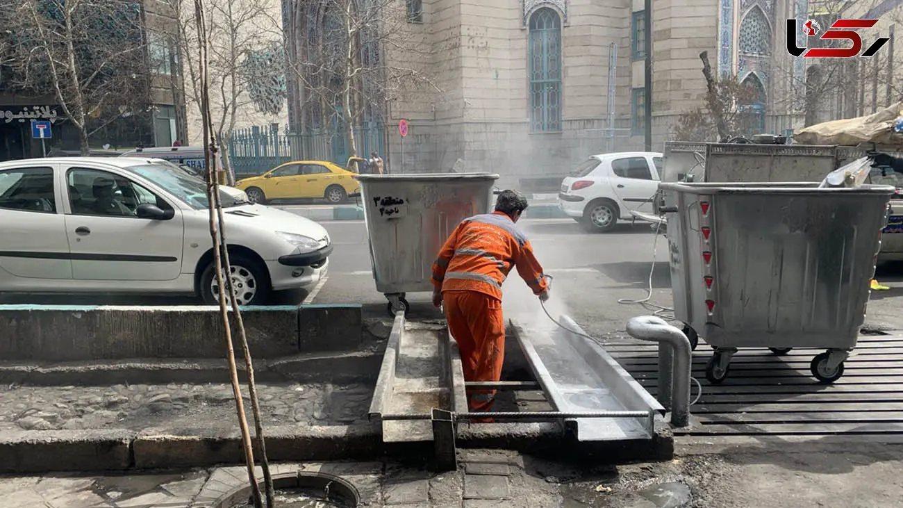 اجرای طرح پاکسازی سطلهای زباله در آستانه سال نو