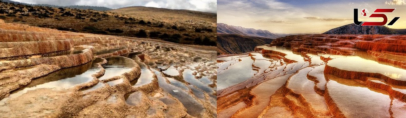 تازیباترین چشمه آب گرم جهان در ایران! +عکس های دیدنی