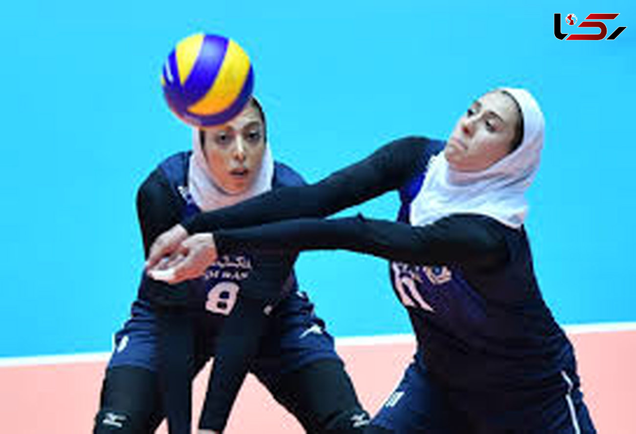 شکست والیبال بانوان ایران مقابل چین