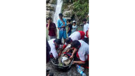 سقوط مرد ۲۶ ساله از ارتفاعات آبشار "شیرآباد"