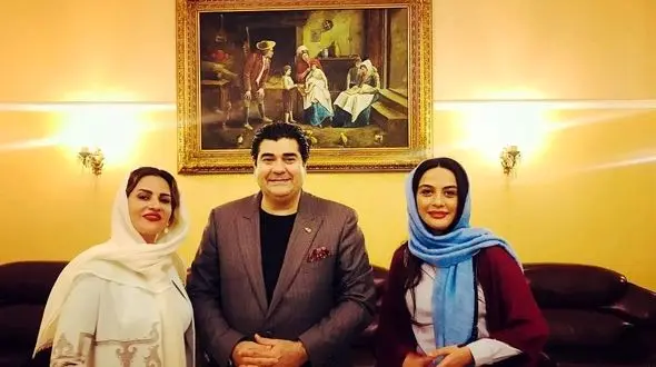 اجرای مشترک سالار عقیلی با خانم بازیگر +فیلم 