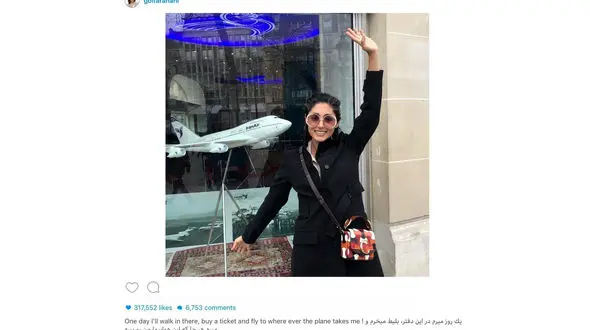 آرزوی بازیگر فیلم های غیراخلاقی برای آمدن به ایران + عکس 