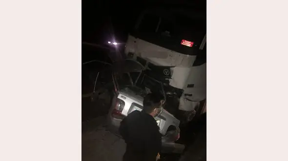 عجیب ترین عکس از تصادف وحشتناک در ماکو