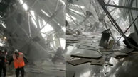 فیلم وحشتناک از ریزش سقف بزرگترین فرودگاه بین المللی در استانبول + علت