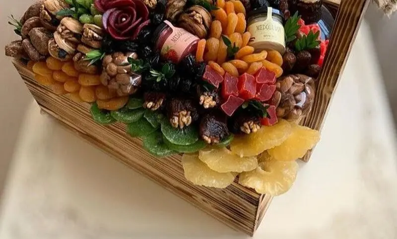 تزیین آجیل، میوه خشک و خشکبار عروس برای نوروز 1405