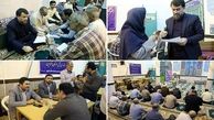 میز خدمت مسئولان قضایی استان در مسجد شهرک شهید بهشتی (باغ نشاط) قزوین برگزار شد