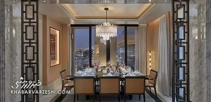 سوئیت لاکچری لوکس دیوید بکام در جام جهانی قطر
