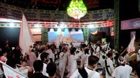 فیلم عزاداری سالار شهیدان با صدای سنج و دمام 