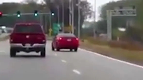 سزای مسخره کردن راننده تازه کار + فیلم