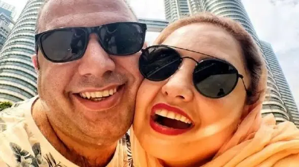  ابراز علاقه ی ناب و خاص علی اوجی به همسرش (نرگس محمدی) / عشق فقط عشق علی اوجس