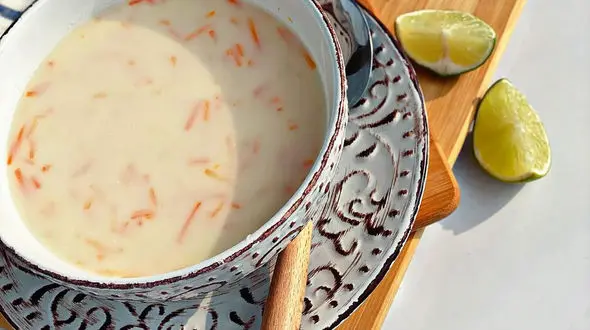 2 نکته در پخت سوپ سفید خامه ای + فیلم