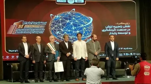 کسب مقام نمونه کشوری توسط مدیر گردشگری سازمان منطقه آزاد اروند