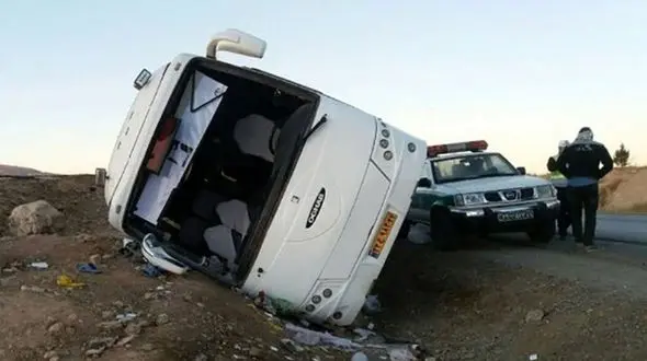 
واژگونی مینی بوس در قاین خراسان جنوبی
