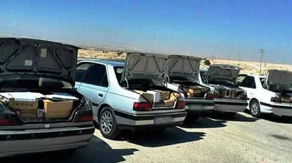 توقیف خودروهای شوتی حامل کالای قاچاق در بهبهان