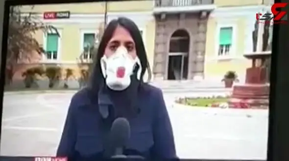 اقدام ناشیانه خبرنگار بی بی سی در روزهای کرونایی + فیلم