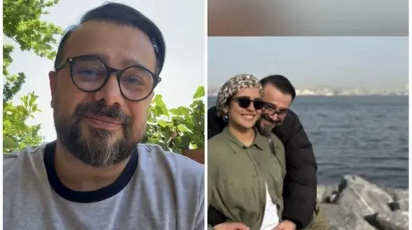 ابراز عشق سپند امیرسلیمانی در اولین سالگرد ازدواج!