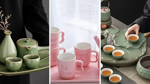 مدل های جذاب سینی سرامیکی برای یک پذیرایی متفاوت!