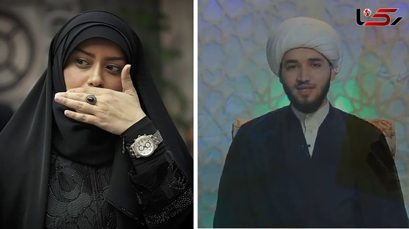روحانی که همسر الهام چرخنده است کیست؟  + عکس خانم بازیگر پرحاشیه و شوهرش !