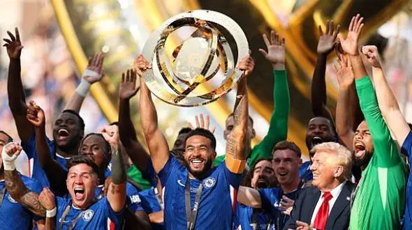 اقدام عجیب ترامپ در جشن قهرمانی چلسی + فیلم