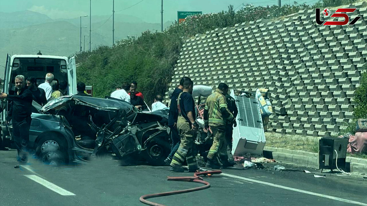 مرگ تلخ 3 دانشجوی دختر در تصادف با اتوبوس