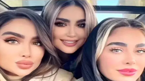 فیلم تشییع جنازه 2 خواهر بلاگر تینا و تانیا در تهران / روحشان شاد