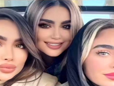 فیلم تشییع جنازه 2 خواهر بلاگر تینا و تانیا در تهران / روحشان شاد