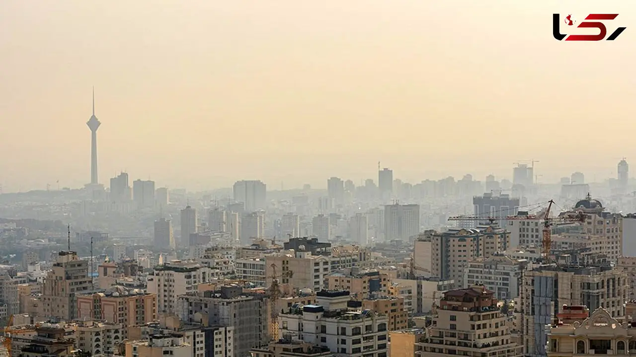  هوای تهران در مرز آلودگی است