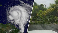 توفان دریایی "نیت" به لوئیزیانای آمریکا رسید
