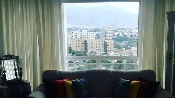 خانه شیک با ویو زیبای آزاده نامداری+عکس