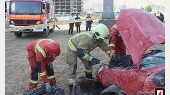 عکس / 2 دختر تهرانی پژو 206 آلبالویی را چپ کردند
