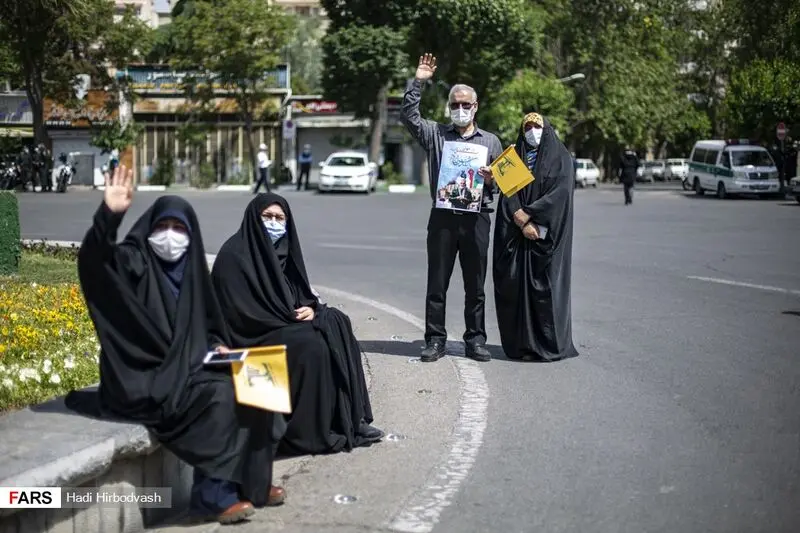 روز قدس و تظاهرات دختران