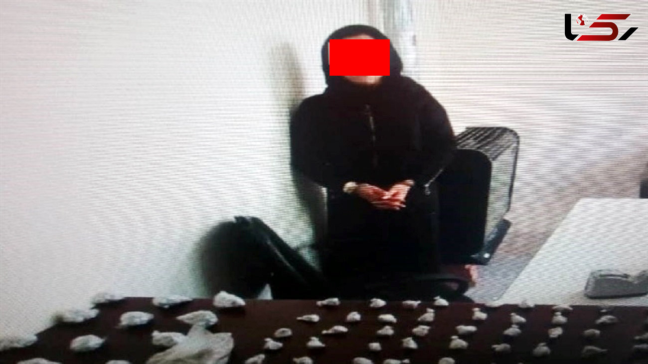 بازداشت زن تیبا سوار در قزوین / محموله ممنوعه داشت + عکس و جزییات
