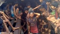  Footage Shows Smugglers Beating Rohingya Refugees on Trafficking Boat 