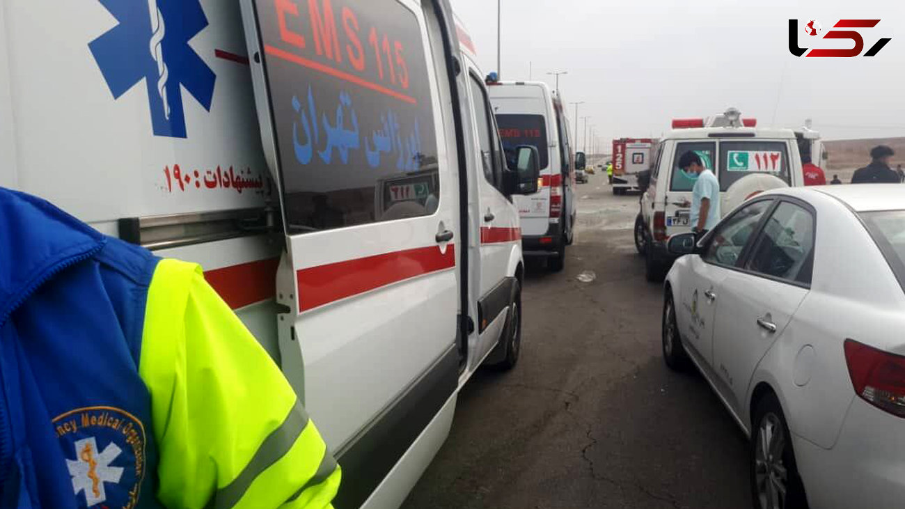 واژگونی خونین اتوبوس مسافربری در جاده شیراز + آخرین وضعیت مصدومان