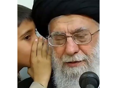 سخن درگوشی پسر شهید با رهبر انقلاب / اشک هایی که به عشق زینب و پدرش ریخت!