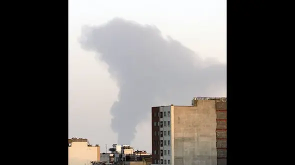  آتش‌سوزی یک انبار در جنوب تهران