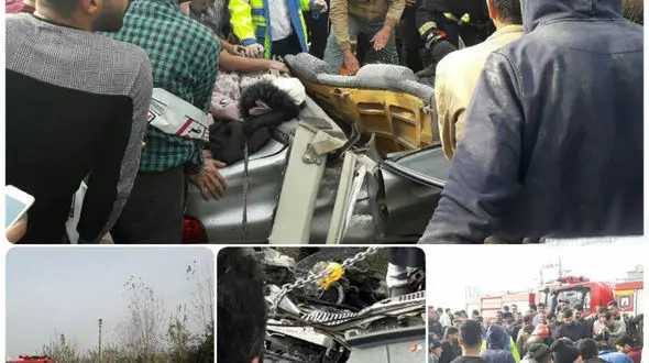 عکس های وحشتناک از صحنه مرگ زن جوان در بابل