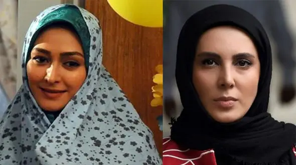 عمل زیبایی خیره کننده الهام حمیدی در کنار بازیگر زن ایرانی / چقدر تغییر ! + عکس