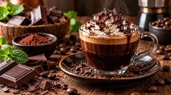 طرز تهیه اسپرسو شکلاتی خانگی؛ ترکیب بی‌ نظیر قهوه و شکلات