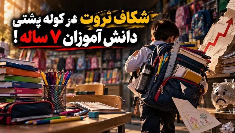 اول مهر ۷ ساله‌ها با شروع فاصله طبقاتی؛ تفاوت ۱.۴ میلیون تا ۱۱۸ میلیون در یک کوله پشتی مدرسه + فیلم