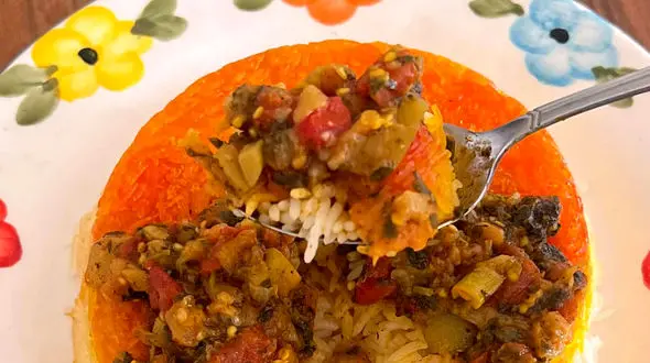 جمعه ها با غذاهای اصیل و سنتی ایرانی؛ غذای امروز خورشت ملاقورمه + فیلم