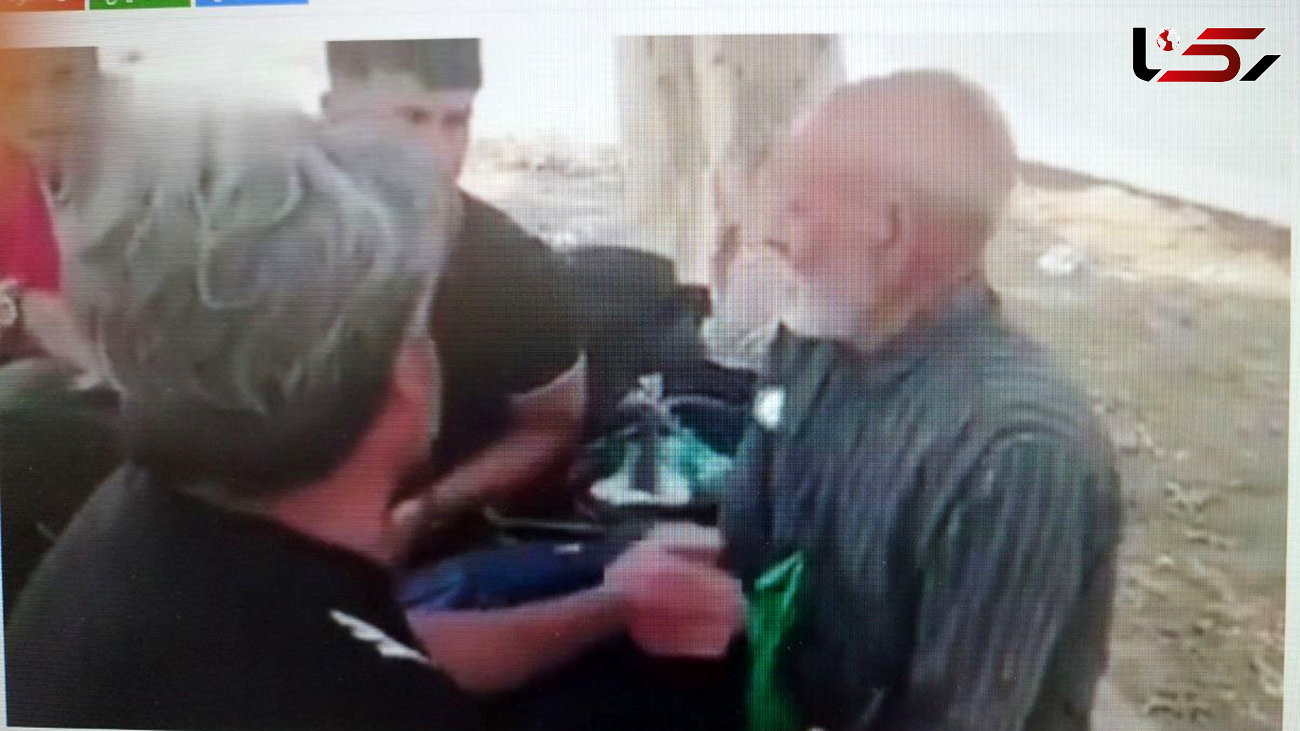 ببینید / پیرمرد گمشده در اربعین حسینی پیدا شد / پایان فراق پدر و پسر + فیلم و عکس