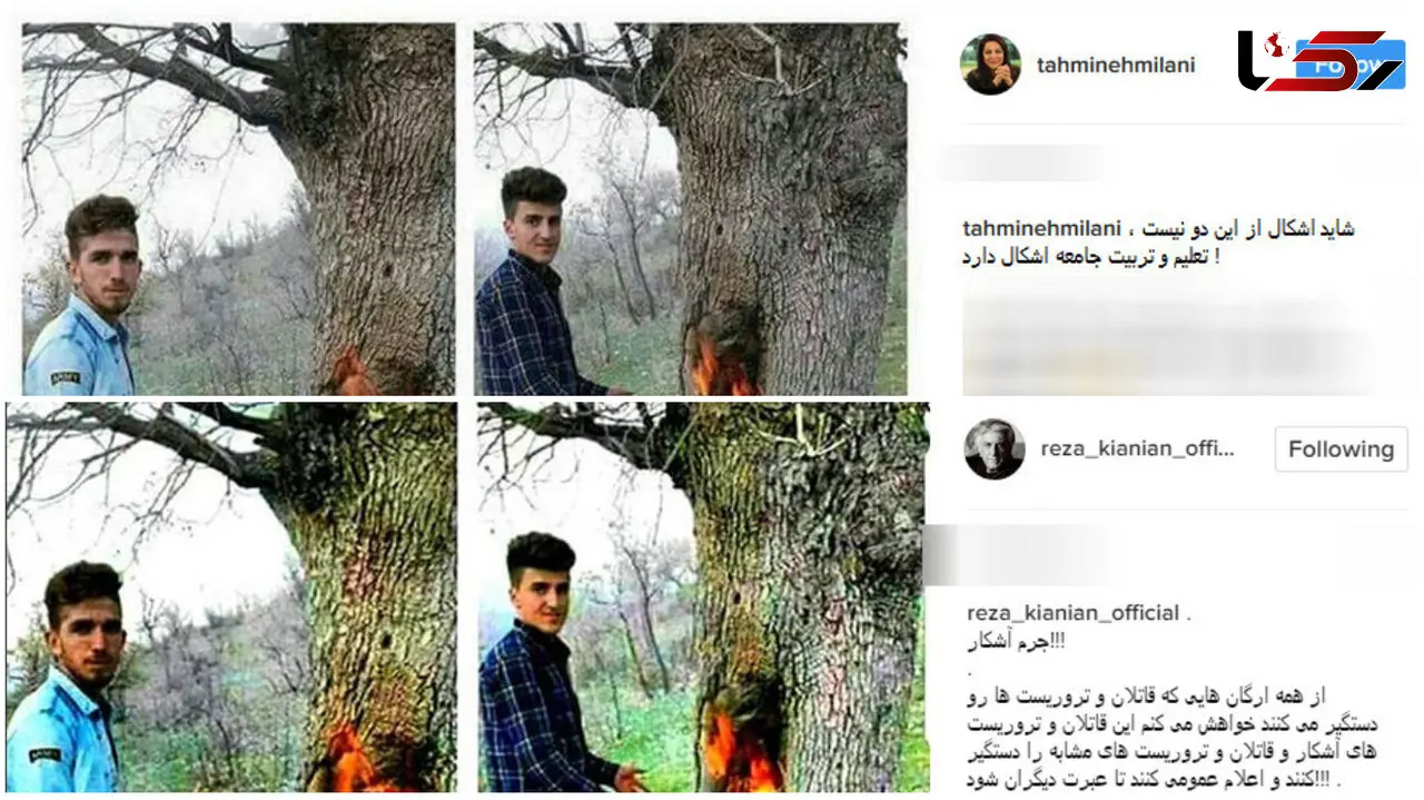 واکنش هنرمندان و کاربران به عکسی که در شبکه های اجتماعی سروصدا به پا کرد+ عکس