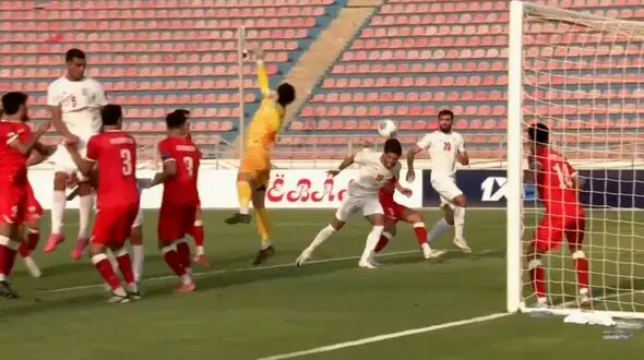 گل اول ایران به افغانستان توسط مجید علیاری  / ایران ۱ - ۱ افغانستان 