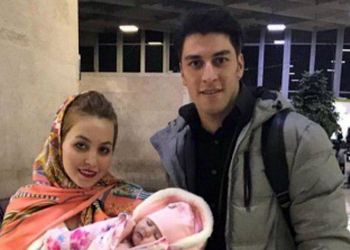 جشن تولد مجلل و باشکوه دختر بانمک محمدرضا اخباری با تدارکات زیبا و اعیانی/ مبارکا باشه + عکس