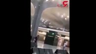 لحظاتی آتش‌سوزی در ایستگاه قطار «الحرمین» جده+فیلم